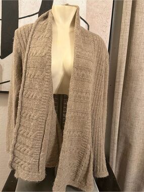 Mary Firenze Wool Alpaca Cardigan Sweater Sz Medium